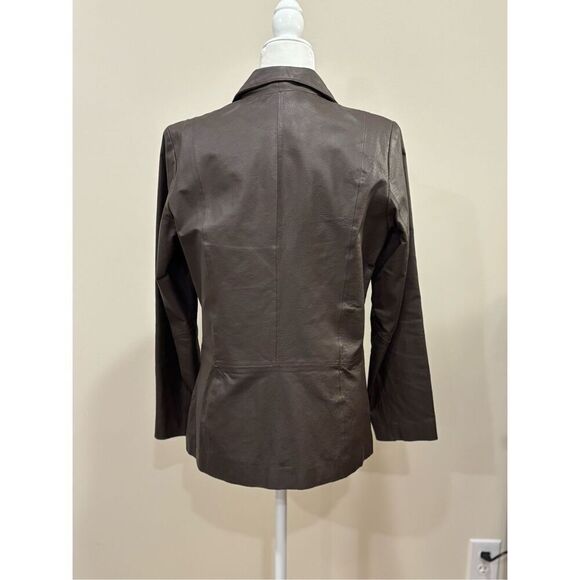 Chadwicks Brown Leather Jacket - Picture 4 of 7